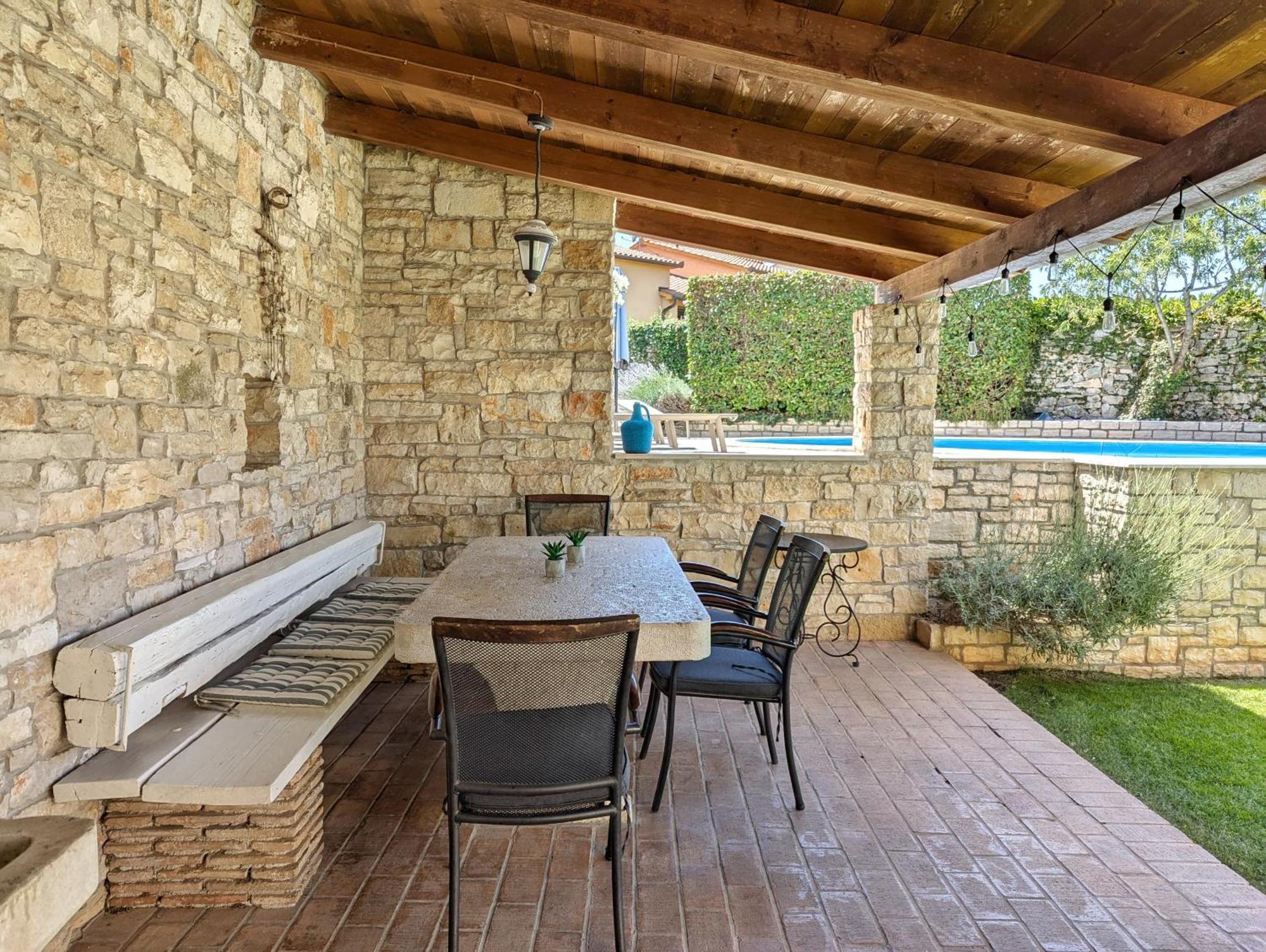 Villa Lucija 罗维尼村 外观 照片